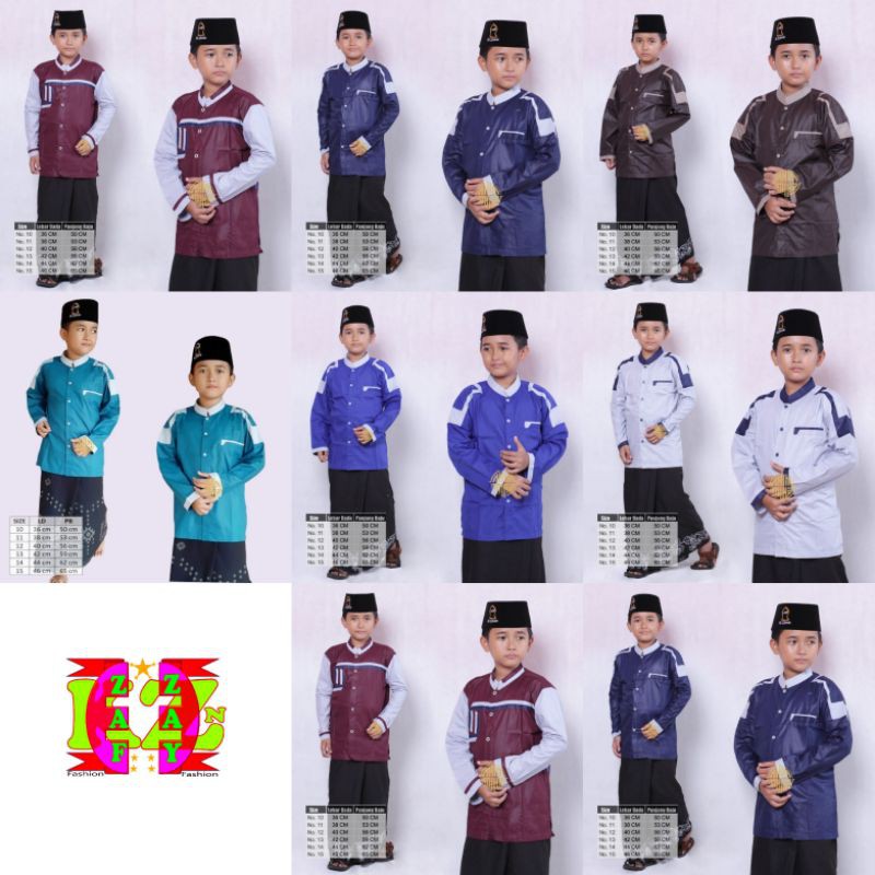 Baju Anak Koko Hadroh Anak Gus Azmi Koko Hadroh Anak Azzahir