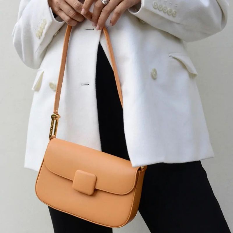 12.12 SALE | CK Koa Square Push-Lock Shoulder Bag