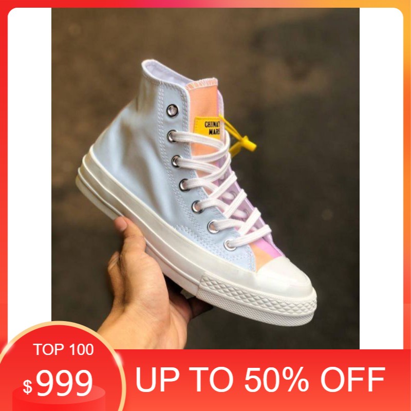 sepatu Converse UV Chuck Taylor Chinatown High Hi Color Changing berubah warna premium change colour