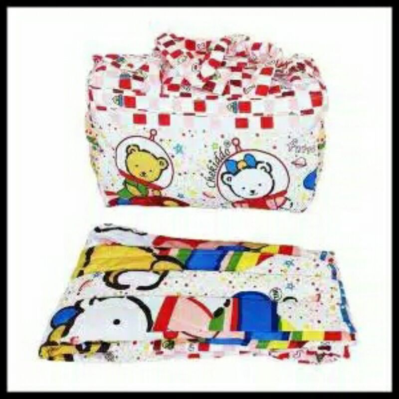 GIFT SET CHEKIDDO 2 IN 1-PAKET TAS DAN GENDONGAN SAMPING CHEKIDDO-GIFT SET MINI CHEKIDDO