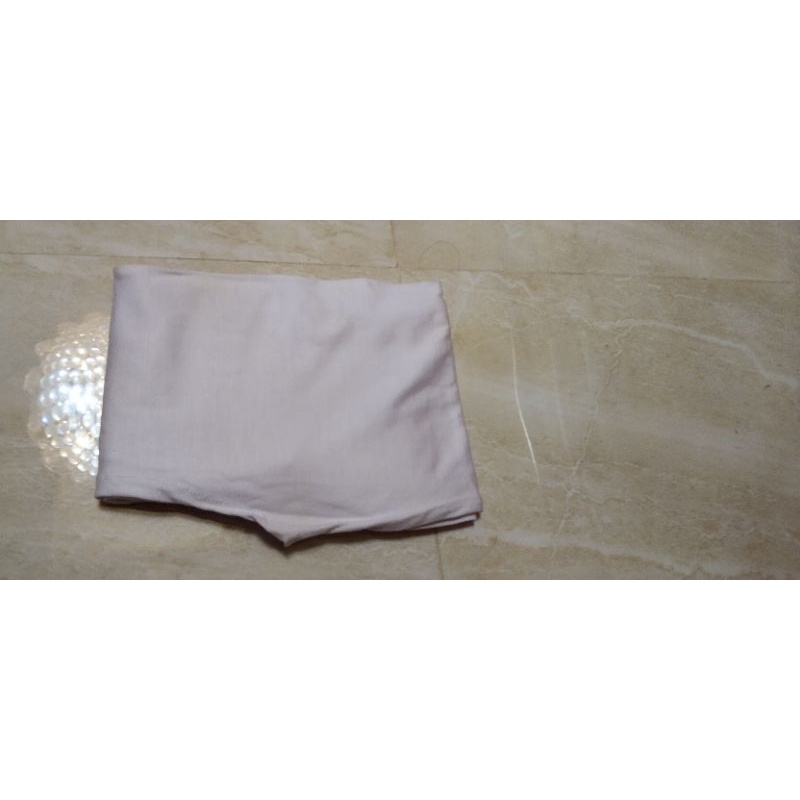 Manset Tangan Sambung Bolero L XL XXL (Spandex Rayon Premium) Manset Tangan Anti Melorot-White