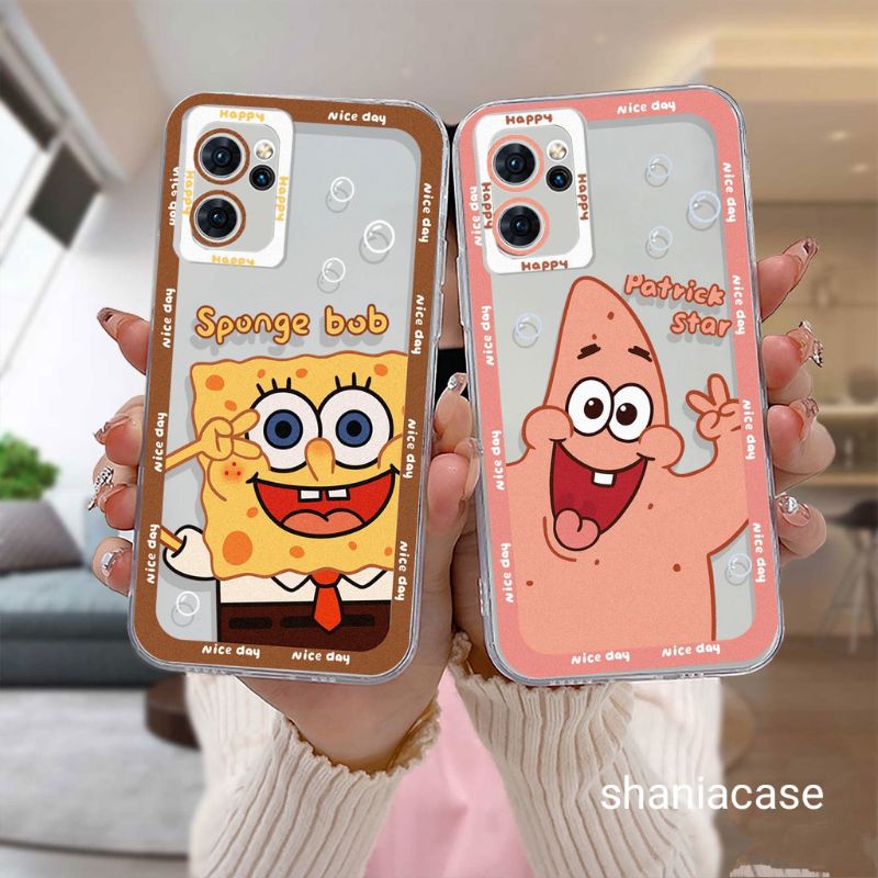 SoftCase/IMPORT Spongebob/PatricUntuk/Oppo/A3s/A12e/ARealmeC1/Vivo Y15S Y21 Y15A Y21S Y12 Y33S Y21T 