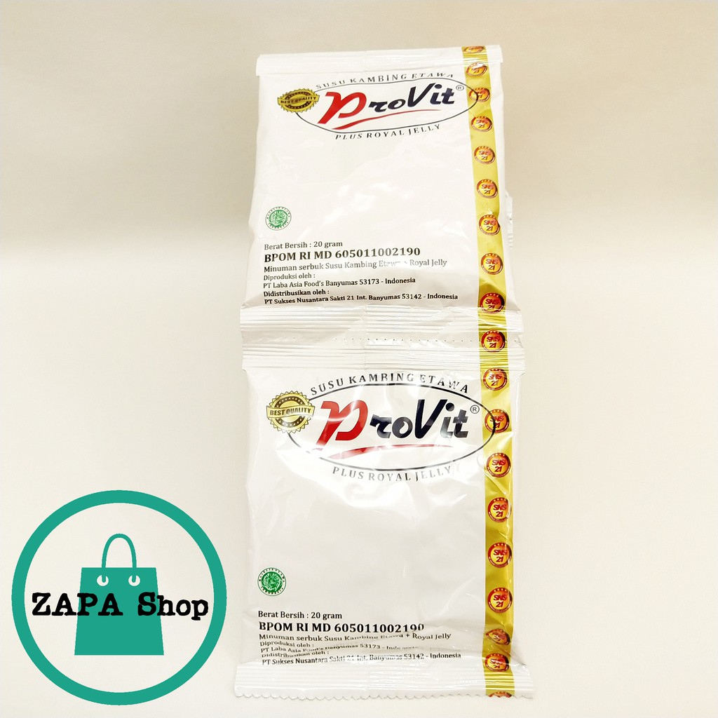 

Susu Kambing Etawa Provit Plus Royal Jelly murah ( 10 sachet )