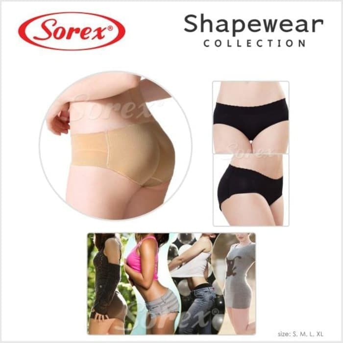 Celana Dalam Korset Pantat Busa Shapewear Bokong Sorex 610