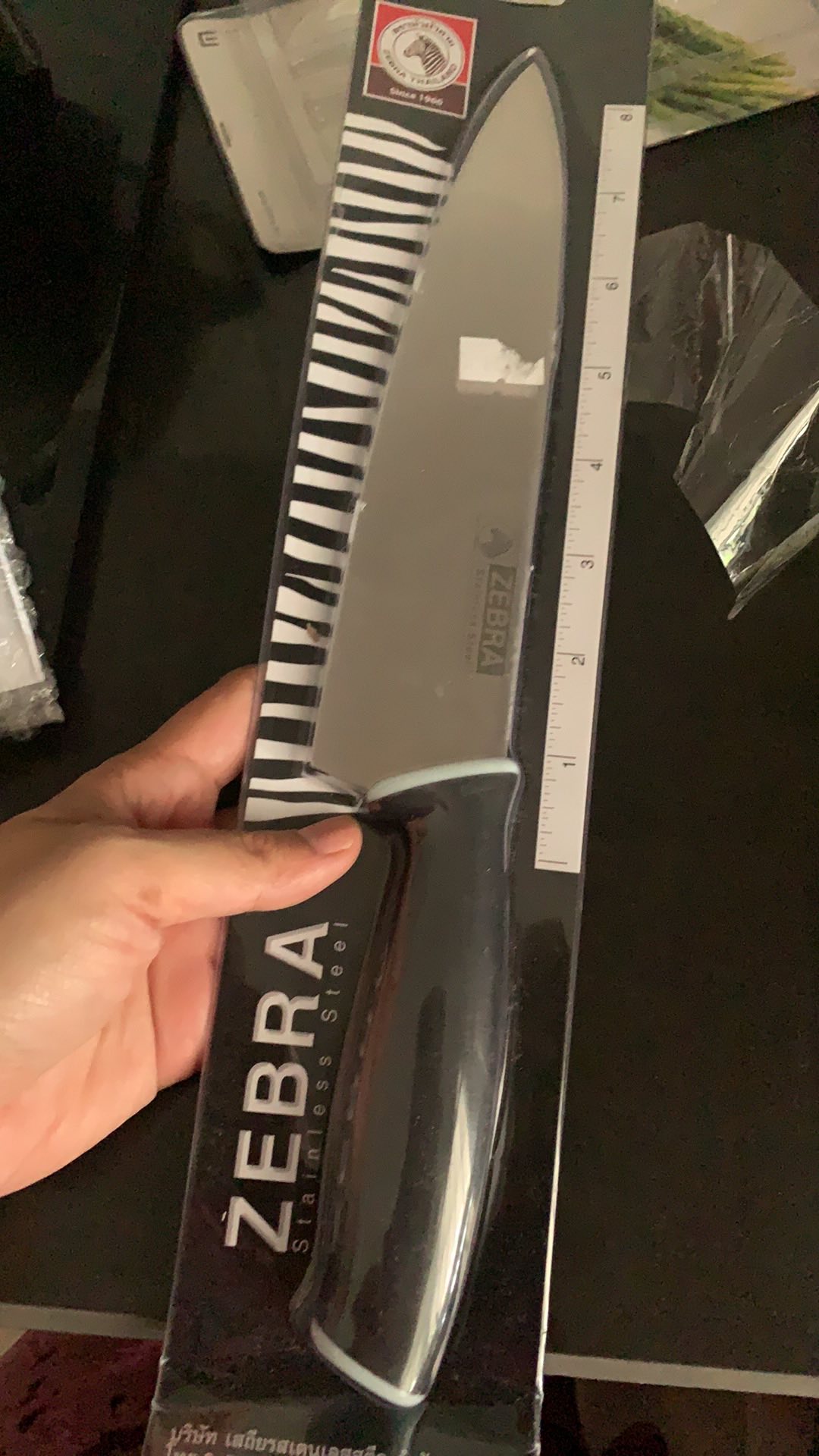 100227 Pisau Zebra Chef Knife Smart 8 Zebra Thailand