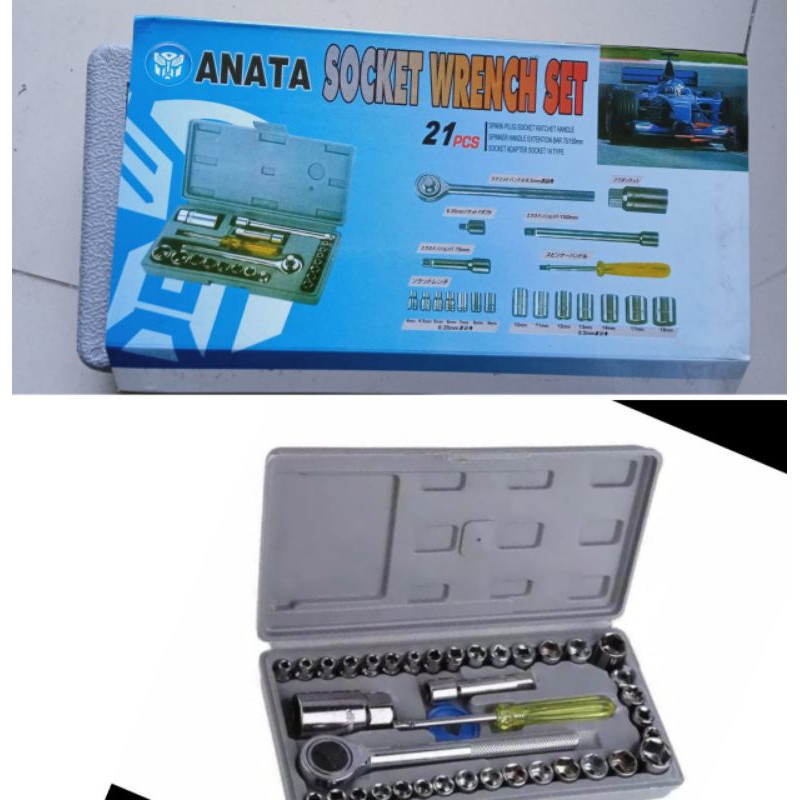 SOCKET WRENCH SET ANATA