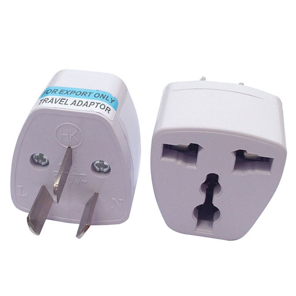 Rebuy 1pc Adapter Konverter Plug Listrik 10a / 250v / 800w Uk / Us / Eu Universal Ke Au / Australia Ac Power 3 Pin Untuk Travel