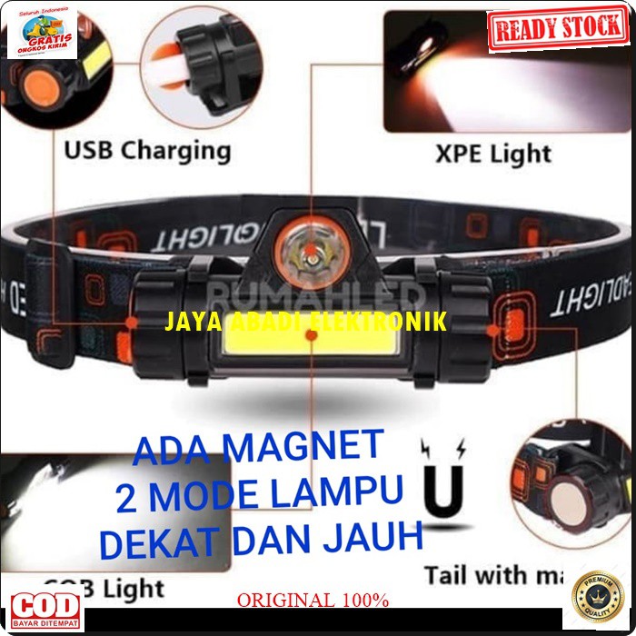 G548 HEADLAMP SENTER KEPALA LED LAMPU PUTIH MAGNET BATERAI BATU CAS CASAN CAHAYANYA TERANG MENGGUNAKAN BATERAI INTERNAL LITHIUM 2000 MAH MULTI UNIVERSAL TAHAN 8 JAM COCOK UNTUK SEMUA KEGIATAN HARGA JUGA CUKUP TERJANGKAU DAN BERKUALITAS TINGGI