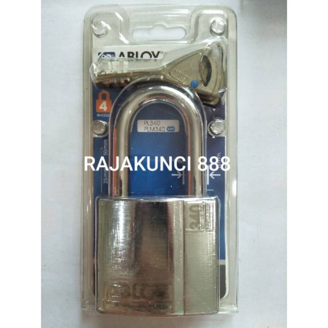 Gembok ABLOY PL340N/50 / Gembok ABLOY / Gembok GUDANG / Gembok RUKO / Genbok besar