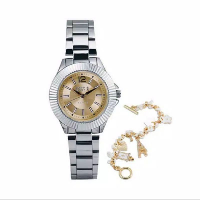 Sophie Martin Jam Tangan Wanita PROMO  Ziudith Silver