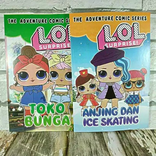 Buku Cerita Anak LOL / Buku Bacaan Mini Seri LOL Surprise