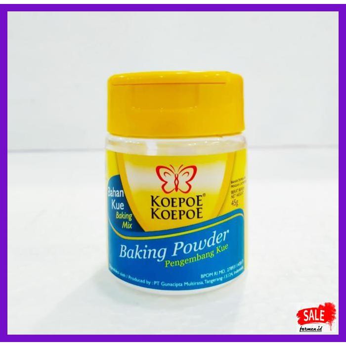 

DERPOWBAKING- BAKING POWDER KOEPOE KOEPOE 45 GR -ASLIII.