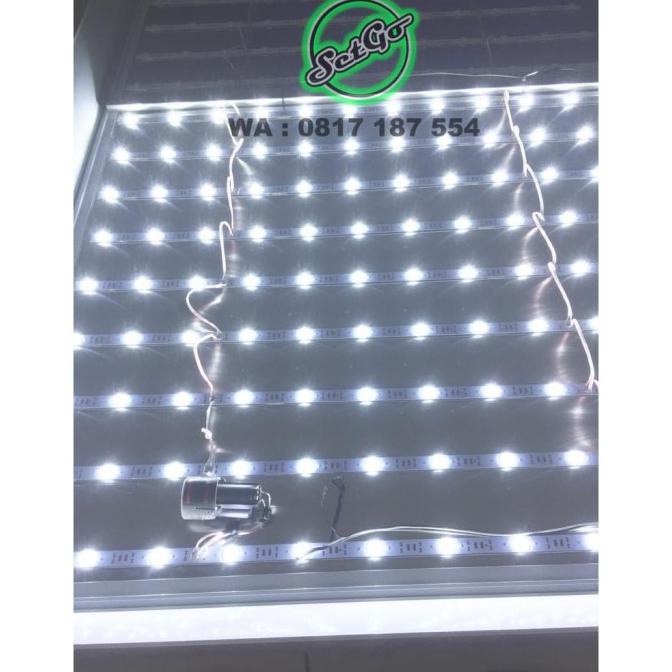 Cuci Gudang Lampu Led Backlight Kancing / Led Strip Backlight ( Untuk Neon Box ) Bergaransi