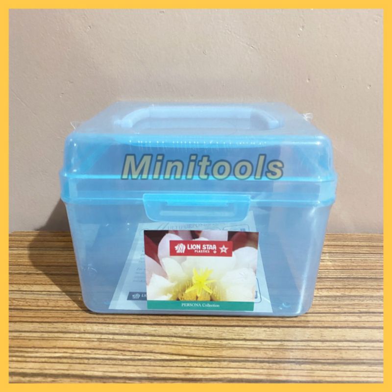 Kotak Plastik Serbaguna Persona Case 002 Lion Star Sb-26 / Kotak Masker KN95