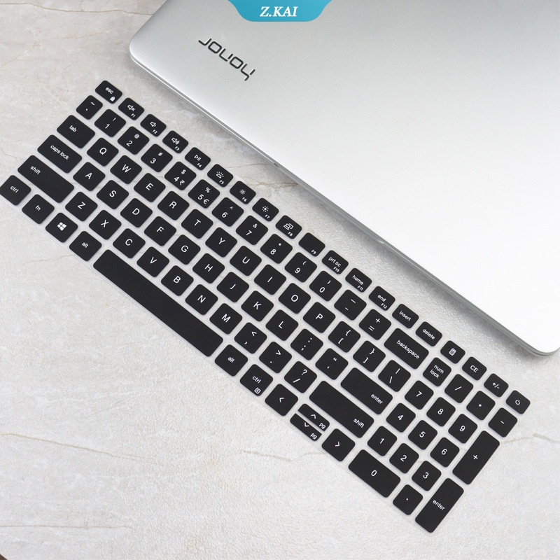 Dell Inspiron15 3000 3510 3511 3515 Cover Pelindung Keyboard Gaming Bahan Silikon Tahan Air 5510 5515 5518 15.6 &quot;(ZK)