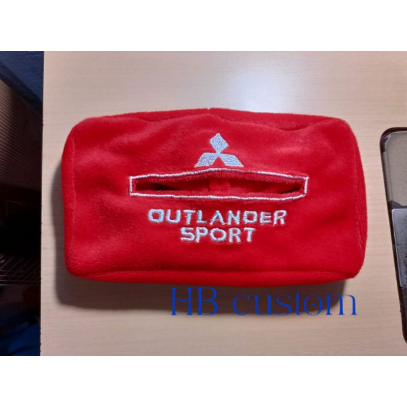 cover tisu mitsubishi outlander sport aksesoris interior mobil 04