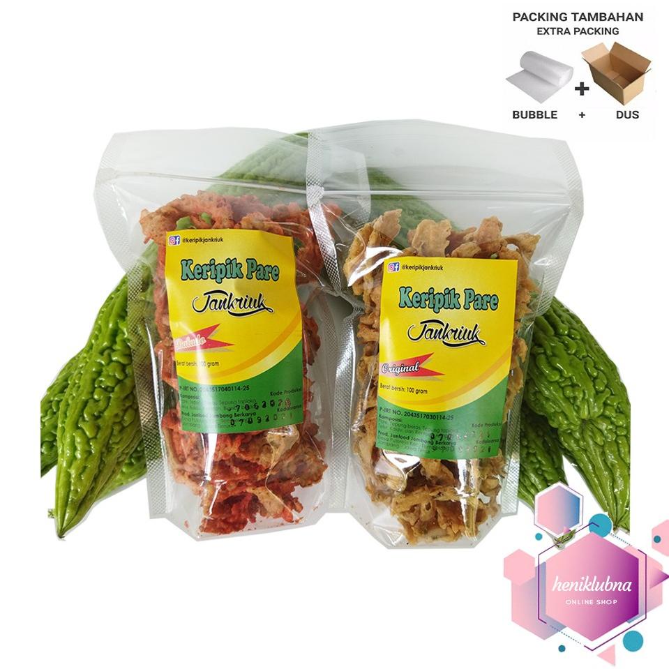 

Stok banyak / NnZ Keripik Pare Jankriuk Kemasan Kecil /Terpopoler