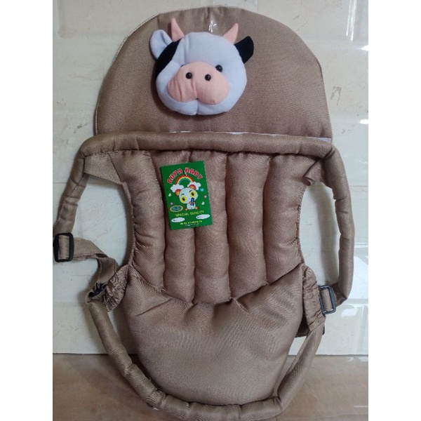 Gendongan bayi depan boneka SAPI