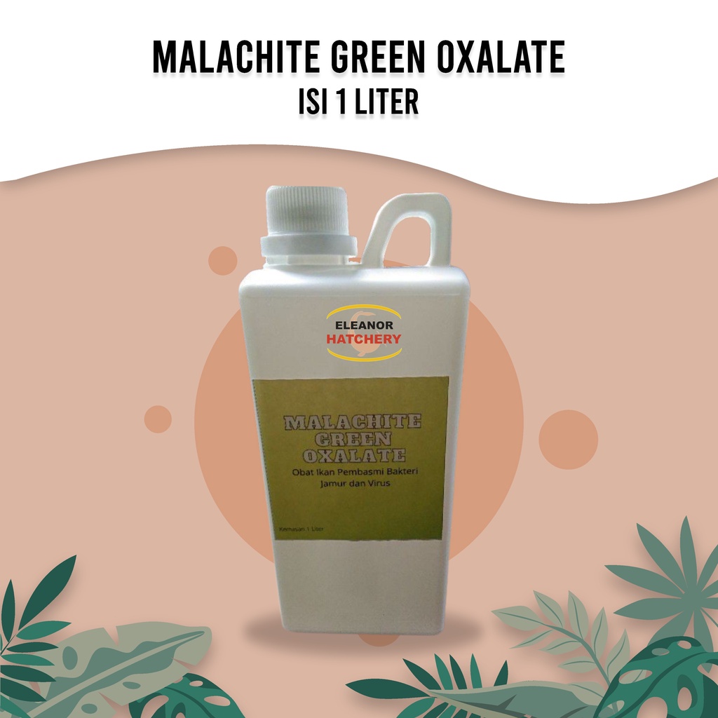Malachite Green Oxalate 1 Liter - Obat Ikan Hijau Pembasmi Parasit