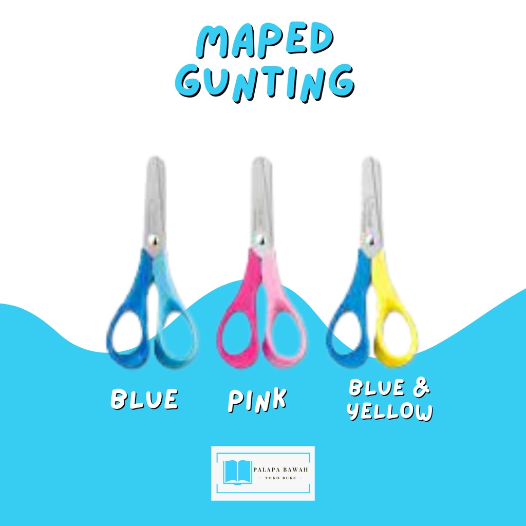 

GUNTING MAPED AMAN UNTUK ANAK KECIL / GUNTING MAPED/ GUNTING TIDAK TAJAM / Gunting Kecil Lucu Unik Murah