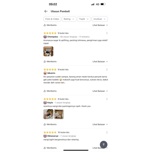 Bliss Bergamot / Jeruk Limau Essential Oil Aromaterapi 100% Murni Therapeutic Grade Aromatherapy