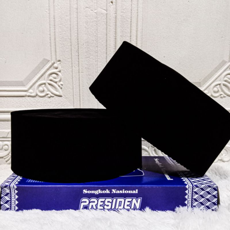 termurah peci songkok kopiah hitam polos/kopiah/presiden/polos hitam/