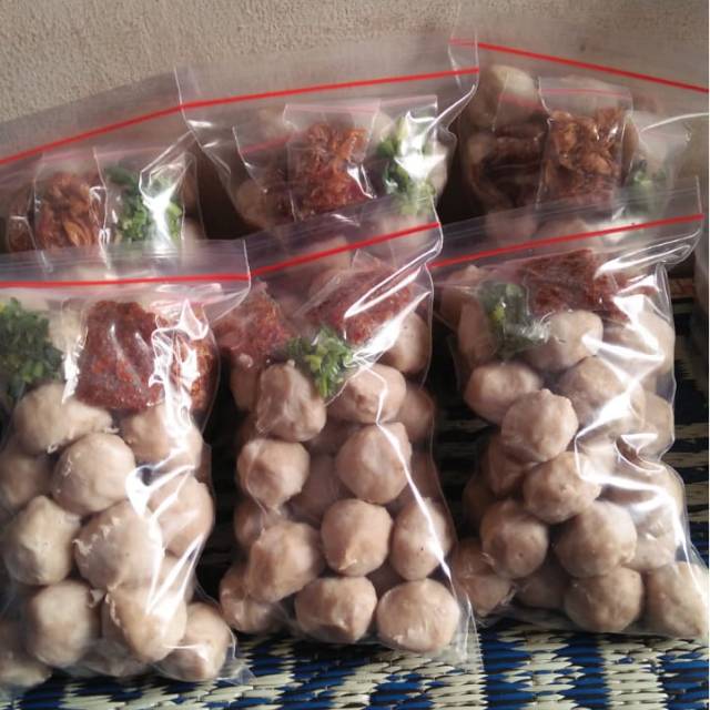 

Paket Bakso + bumbu isi 30