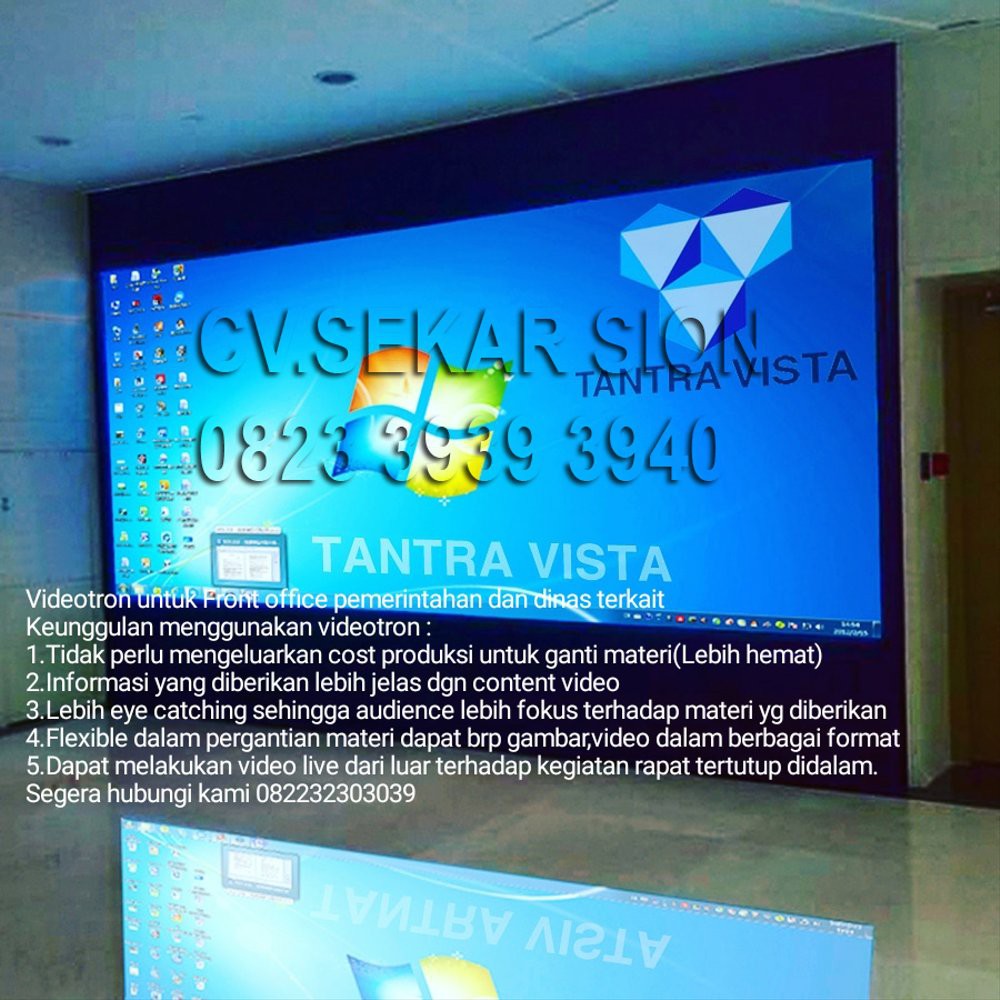 Videotron LED TV P4 P5 P8 P10 Indoor dan outdoor Murah  lop6022