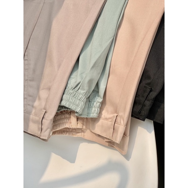 CANDIEZ YEJI Highwaist Cullote Pastel | Kulot Pastel Wanita