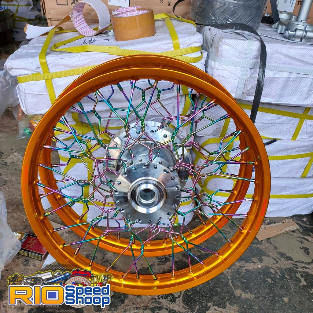 VELG PAKETAN RING 17 JARI JARI JUPITER Z-VEGA-FIZR-MX MODEL STELL KEPANG