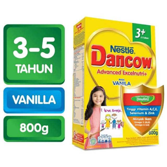 

DANCOW 3+ VANILA 800gr