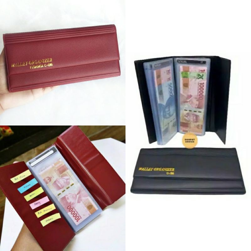 DOMPET ORGANIZER - DOMPET DISIPLIN /Dompet Keuangan Bulanan Wallet Organizer