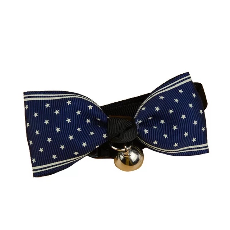 Pet bow collar necklace