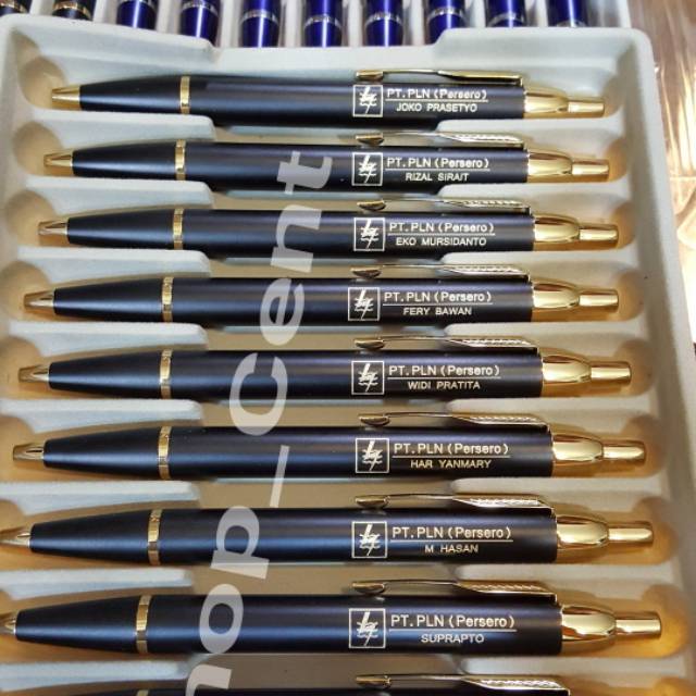 

Jual Pulpen PARKER IM Original bisa request logo PLN bisa request logo dan nama sendiri