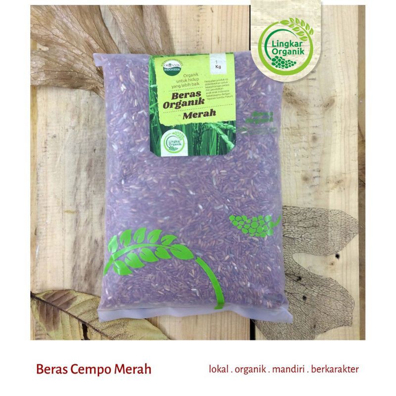 Beras Merah Organik - Beras Merah 5kg - Lingkar Organik