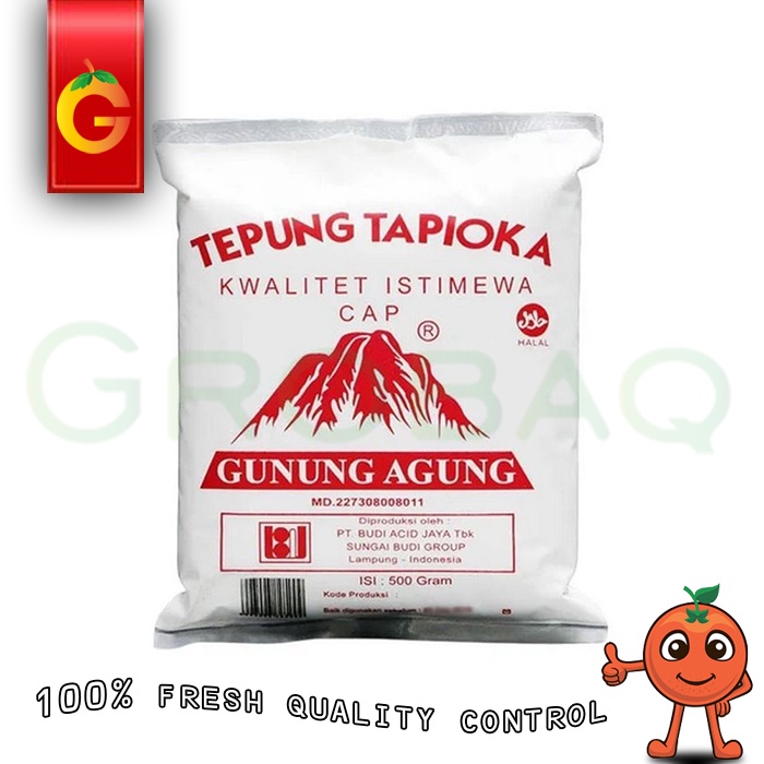 

SEMBAKO TEPUNG TAPIOKA GUNUNG AGUNG 500 GRAM