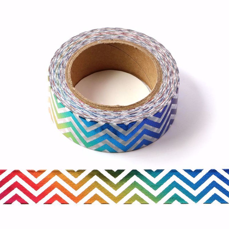 

BASIC RAINBOW FOIL WASHI TAPE - SELOTIP DEKORASI PELANGI