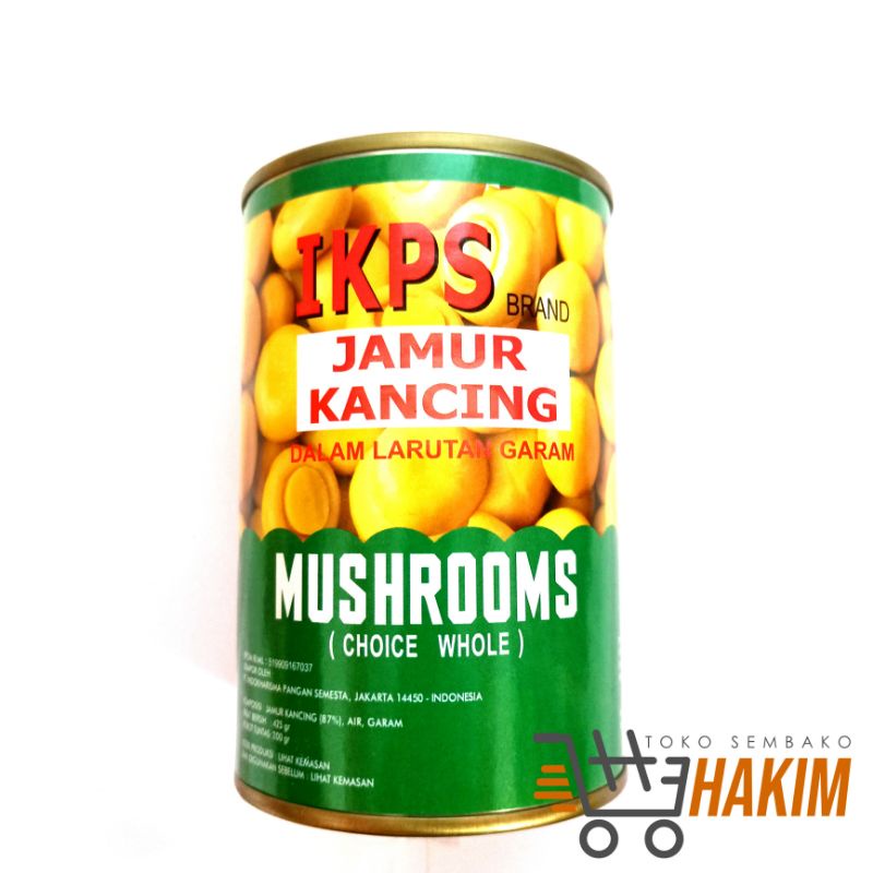 

Jamur Kancing IKPS Brand 425g