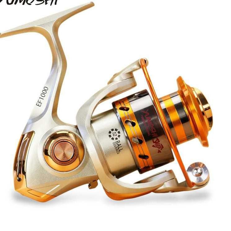 77J » YUMOSHI REELSKING EF1, 3, 5, 6, 9 Reel Pancing Spinning 12 Ball Bearing 77J ❤️