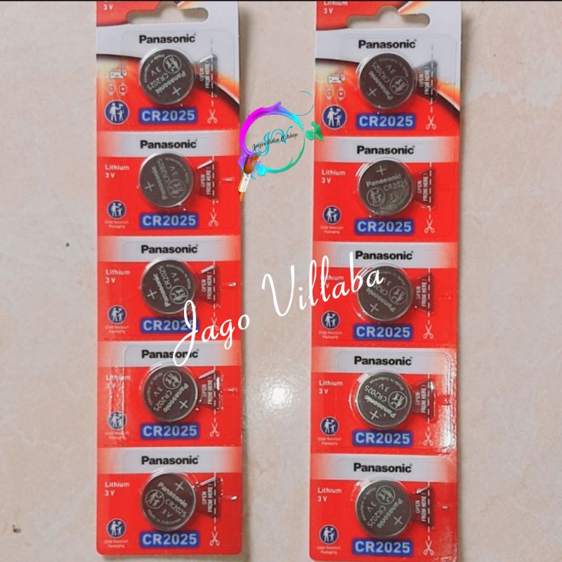 Jual Baterai Panasonic CR2025 Original | Shopee Indonesia