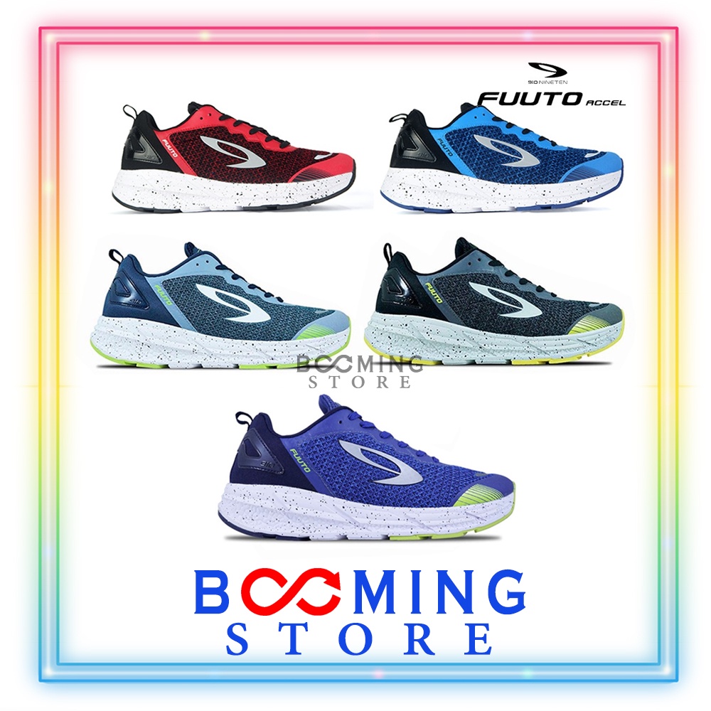 Sepatu Running Pria Original 910 NINETEN FUUTO ACCEL