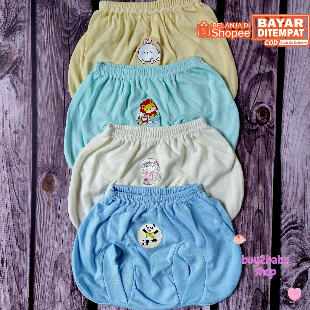 Celana Pendek Bayi Model POP Hoga murah berkualitas usia 6-12 bulan ISI 6 PCS