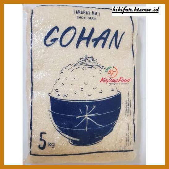

ANEKA-BERAS- GOHAN JAPONICA/TARABAS RICE 1 KG (SHARE) -BERAS-SEHAT.