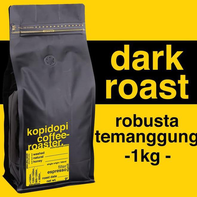 

Promo Akhir Tahun Kopi Robusta Temanggung Dark Roast 1 Kg 1Kg Kode 445