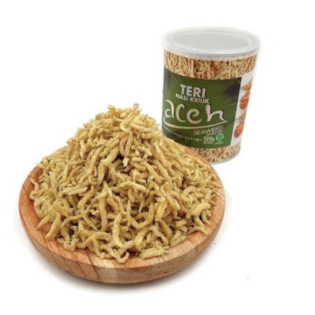 

RB Teri Nasi Kriuk Aceh 120GR - Teri Aceh - Teri kriuk 4 Varian Rasa