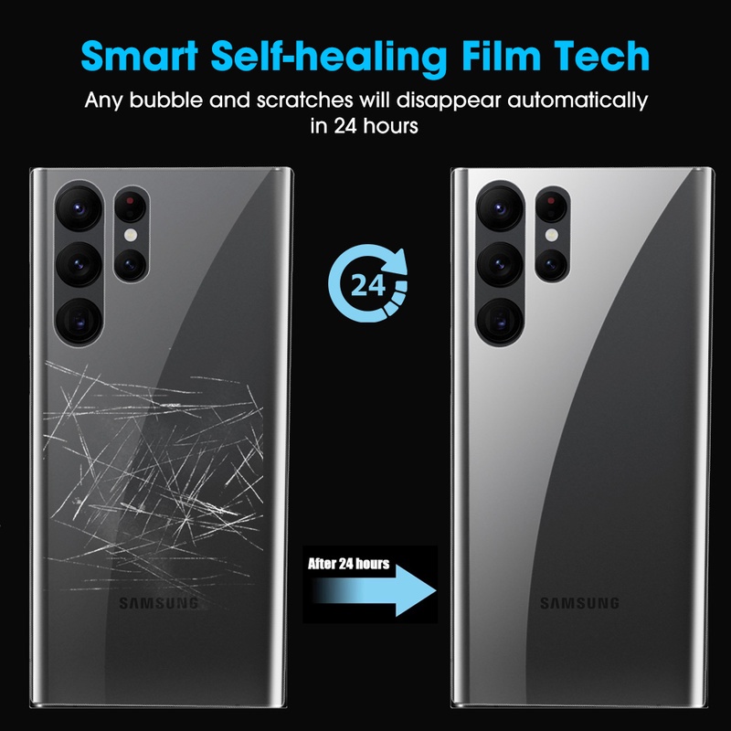 Film Pelindung Layar Hydrogel Anti Gores / Sidik Jari Untuk Samsung S22