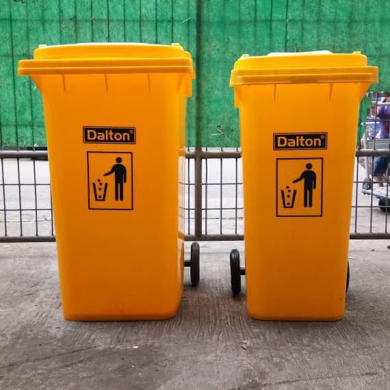 Jual Tempat Sampah Dalton 100 Liter Kuning Shopee Indonesia 4609