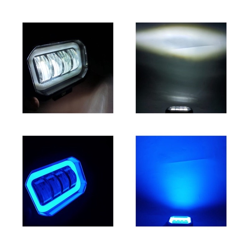 NEW LAMPU TEMBAK DAYMAKER 4LED CREE ANGEL EYE DAYMAKER 4MATA