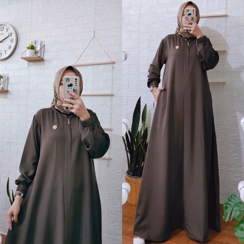 Deess Dasifa, Bahan Shakila Premium, ukuran jumbo (75-90kg) fit to XXXL