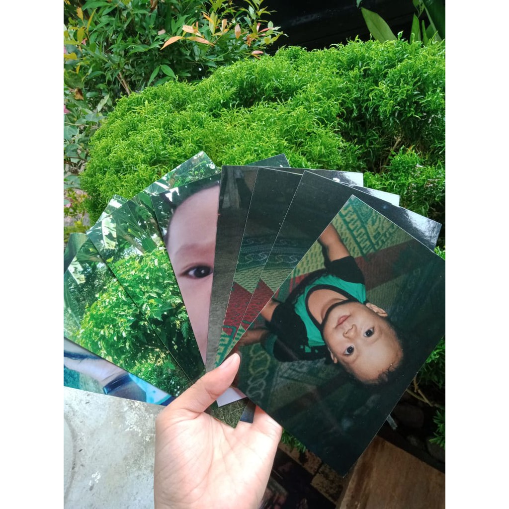 (HARGA SATUAN MINIMAL PESAN 50) CETAK FOTO POLAROID 2R ( BISA COD) + LAMINASI GLOSSY MURAH 2R (BONUS DI DESKRIPSI) PHOTOCARD AESTHETIC MEMORIES